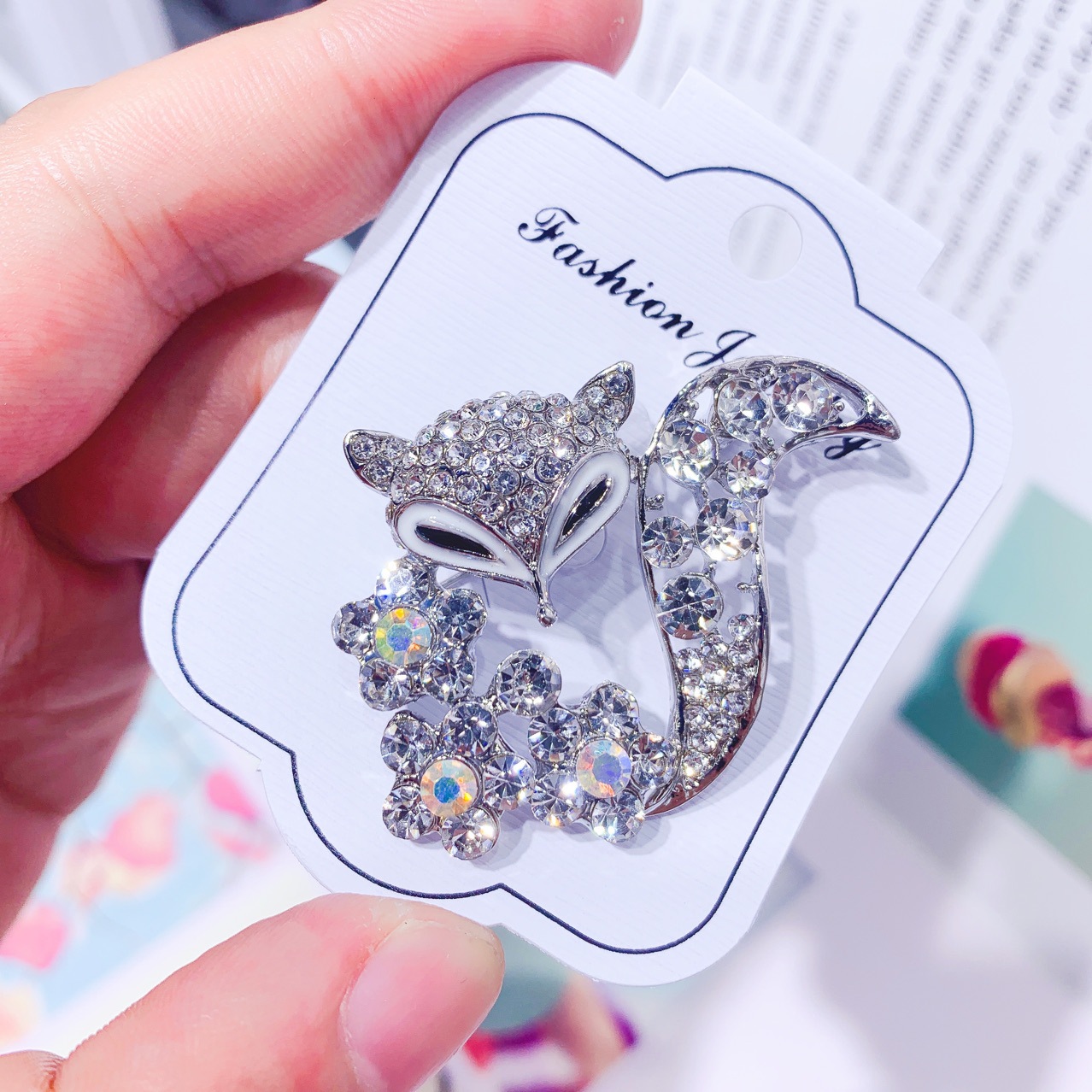 Women'S Fashion Essentials - Dames Broche Dames Eenvoudige Mode Fox