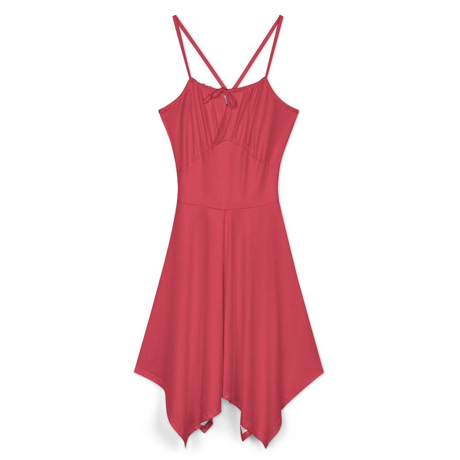 Smocked Dress Women - Paprika Bloemen Kieljurk Voor Vrouwen Lente