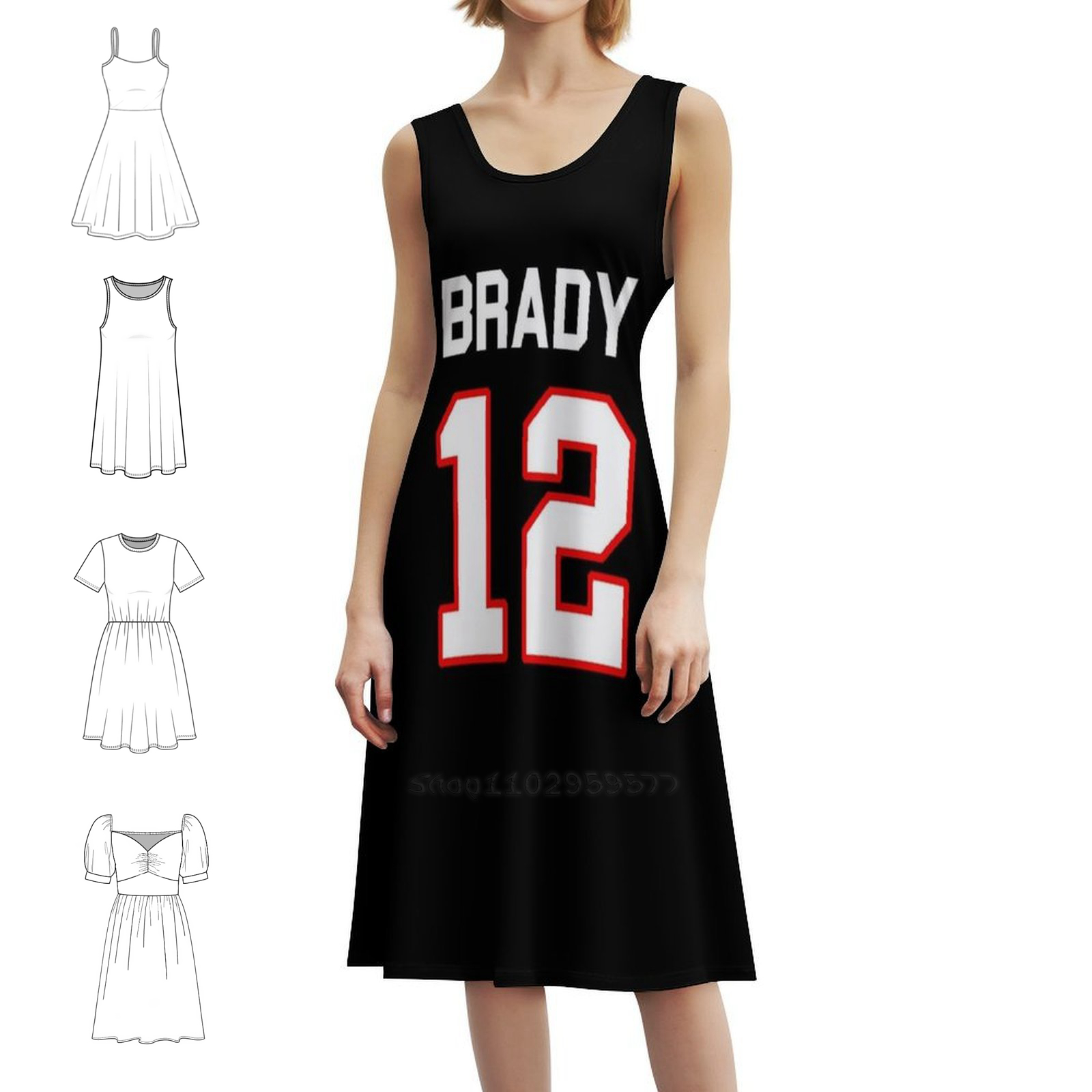 Women Fashion Gown - Brady Boho Chic Jurk Elegante Mode