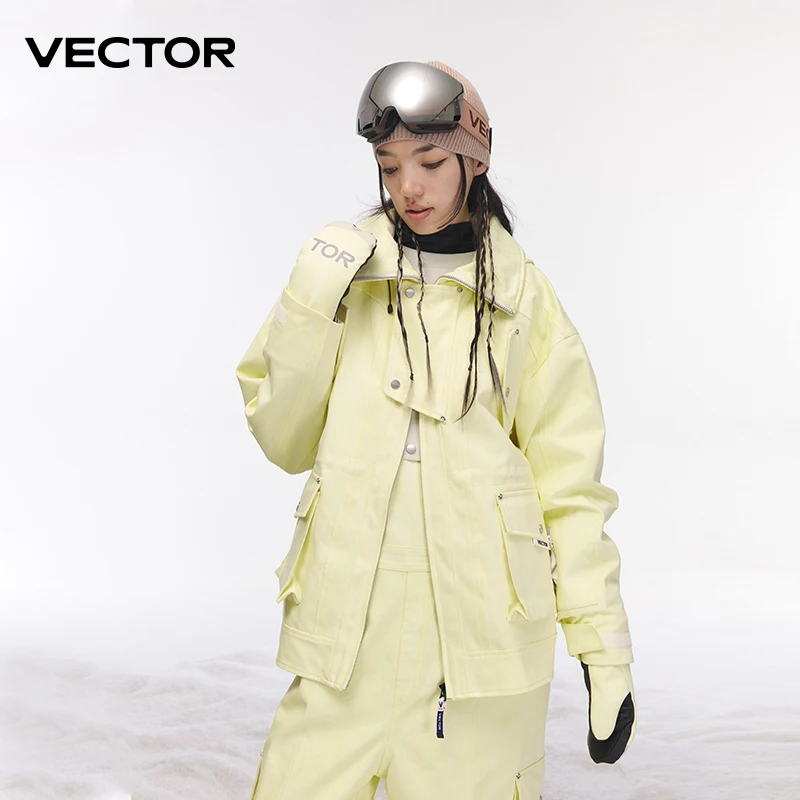 Women Fashion Vector - VECTOR Cowboy Ski-jas Dames Man Mode