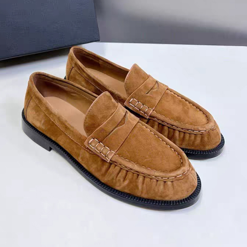 Women'S Fashion Walking Shoes - Nieuwe dames loafers ronde neus topkwaliteit