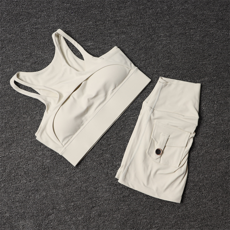 Women'S Fashion Leggings - Fitnessshorts Yogasets Dames trainingspak Hoge taille