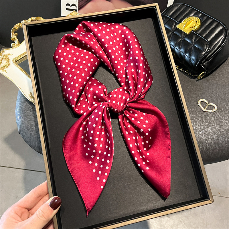 Women Fashion Necktie - Luxe nieuwe bedrukte sjaals dames zijden