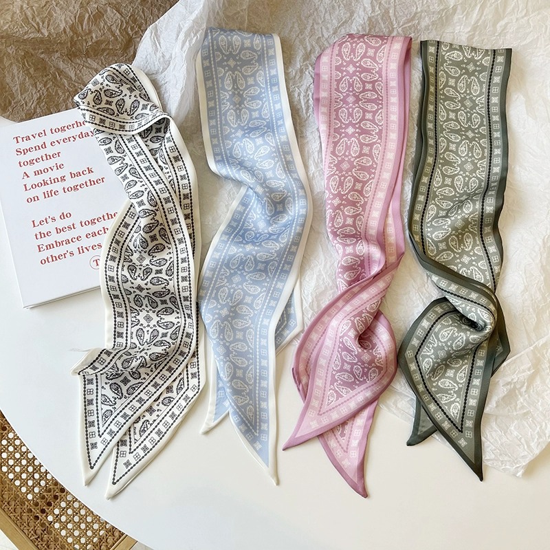 Women Fashion Necktie - Set Serie Zijde Satijn Sjaal Vrouwen