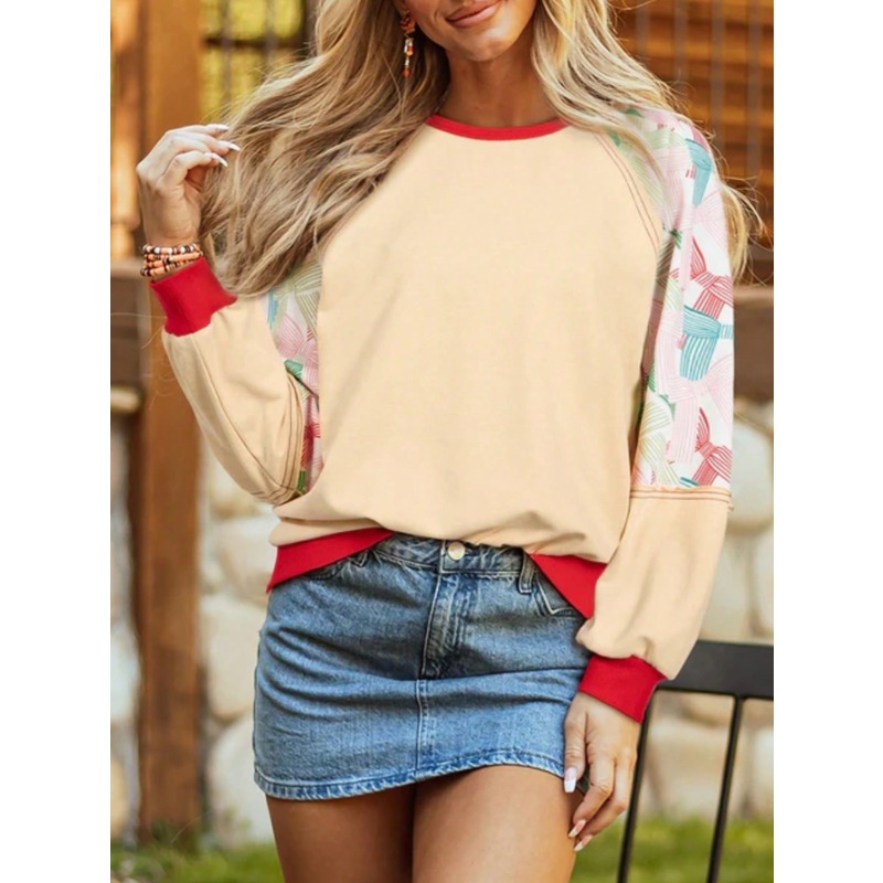 Women'S Fashion Sweatshirts - Plus maat 1XL-5XL Modieus damessweatshirt met
