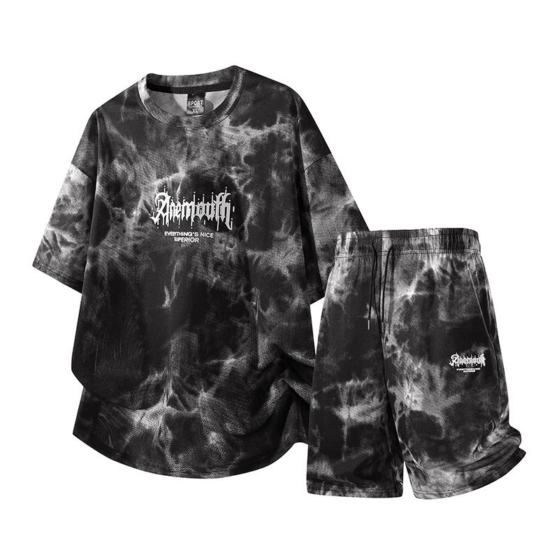 Tie Dye Two Piece - High Street Tie Dye Trainingspak Heren
