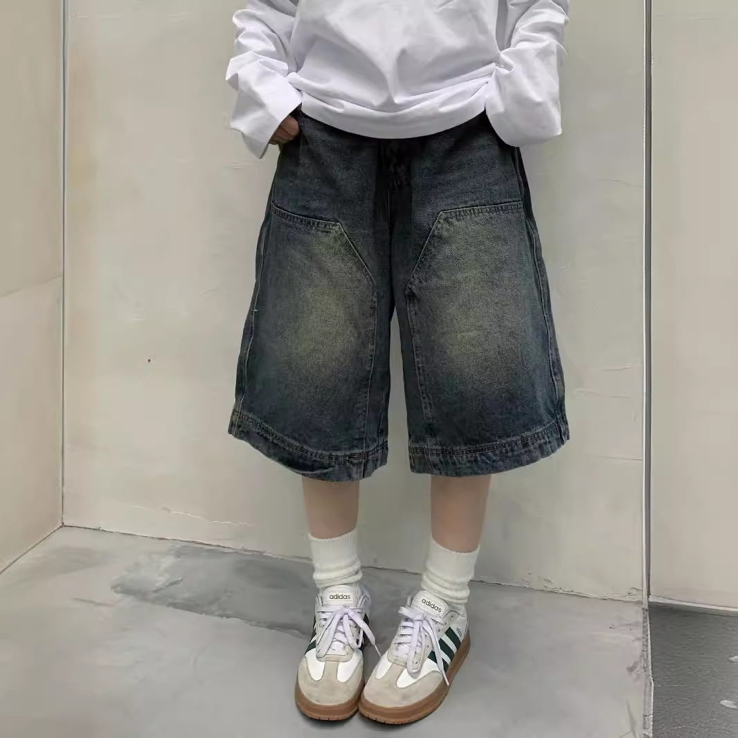 Denim Shorts Women - Vrouwen Y2K Vintage Baggy Jean Shorts