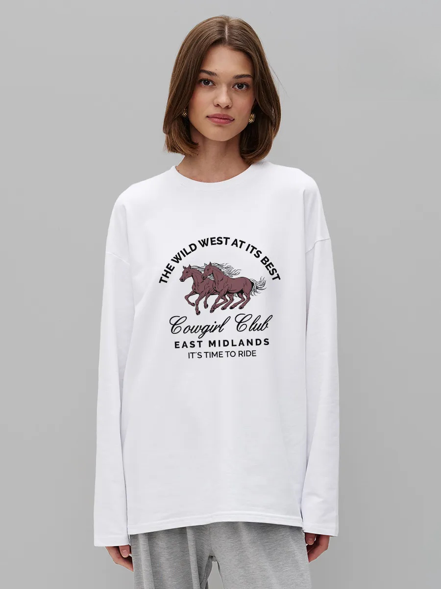 Women'S Fashion Wild West - Dames T-shirt van 100% katoen met