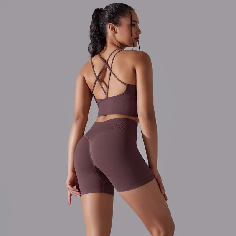 Women'S Fashion Leggings - Sexy Yoga Sets Dames Trainingspak Naadloze