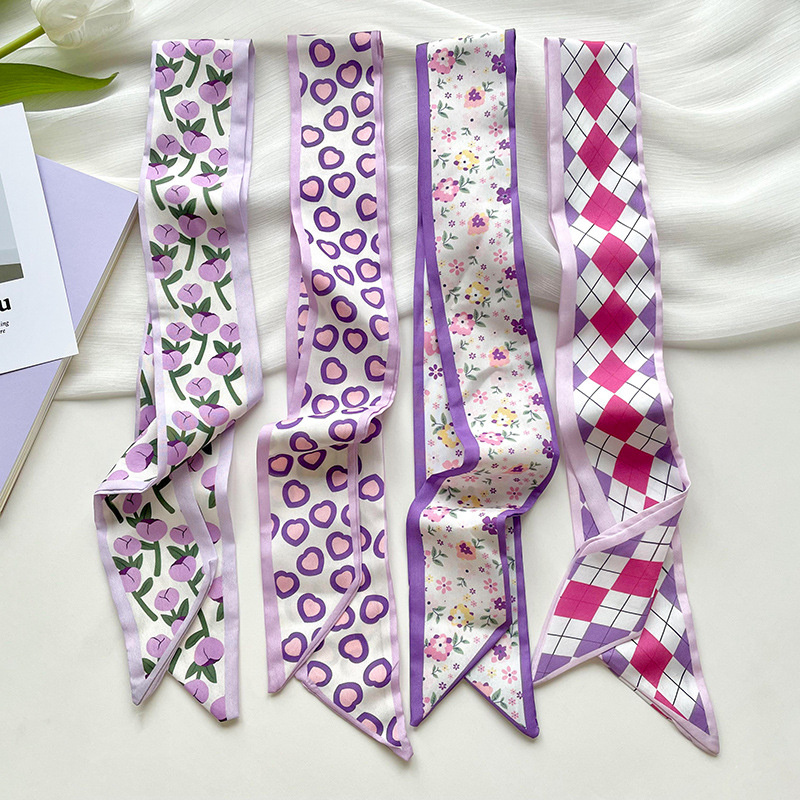 Women Fashion Necktie - Nieuwe Luxe Smalle Korte Vrouw Zijden