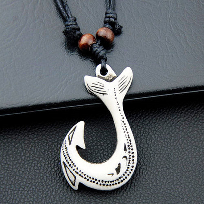 Women Fashion Nz - NZ Maori Fish Hook Charm Ketting