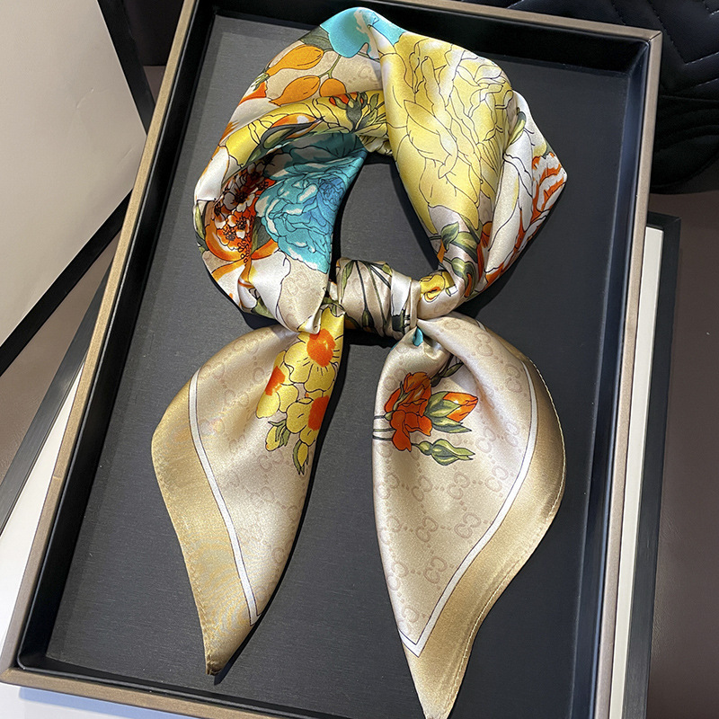 Women Fashion Necktie - 70Cm Nieuwe Vrouwen Zijde Bedrukt Ontwerp