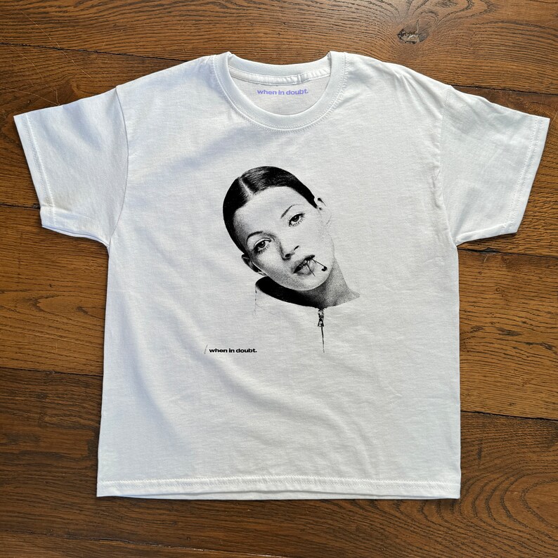 Women'S Fashion From The 90S - Kate Moss Grafische T-shirt Vrouwen Mannen