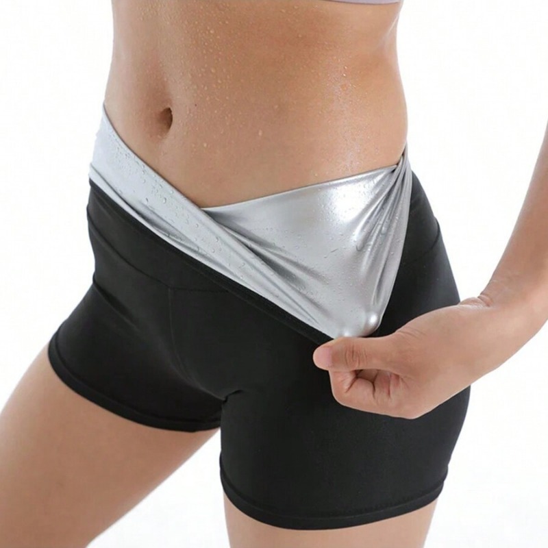 Women'S Fashion Leggings - Dames Sauna Zweetbroek Thermo Vetcontrole Legging