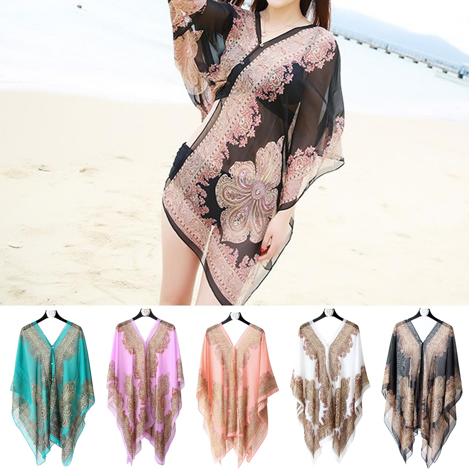 Women'S Fashion Essentials - 5 kleuren strand zonnebrandcrème sjaal zomer