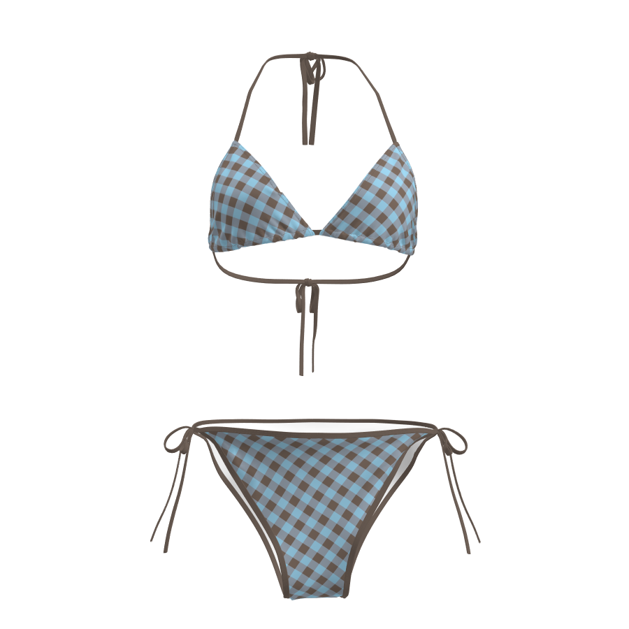 Tie Dye Two Piece - Millennium Lady Bikini Set Strandvakantie Blauw