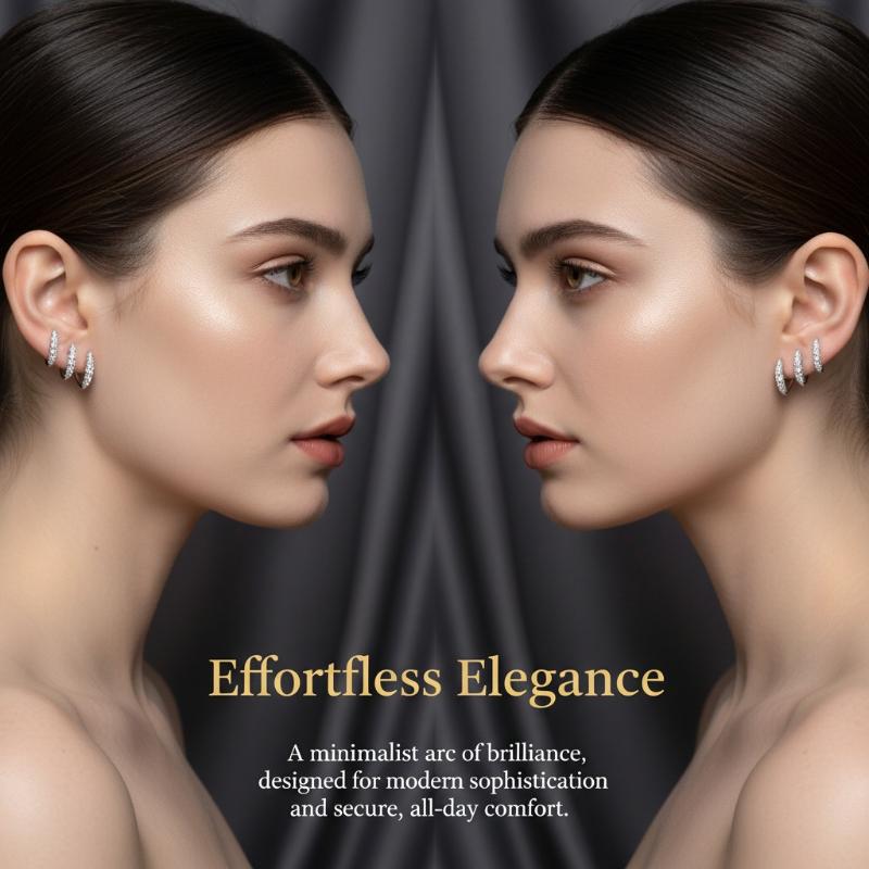 Women Fashion Hub - 1 Set Nieuwe Mode Metalen Cirkelvormige