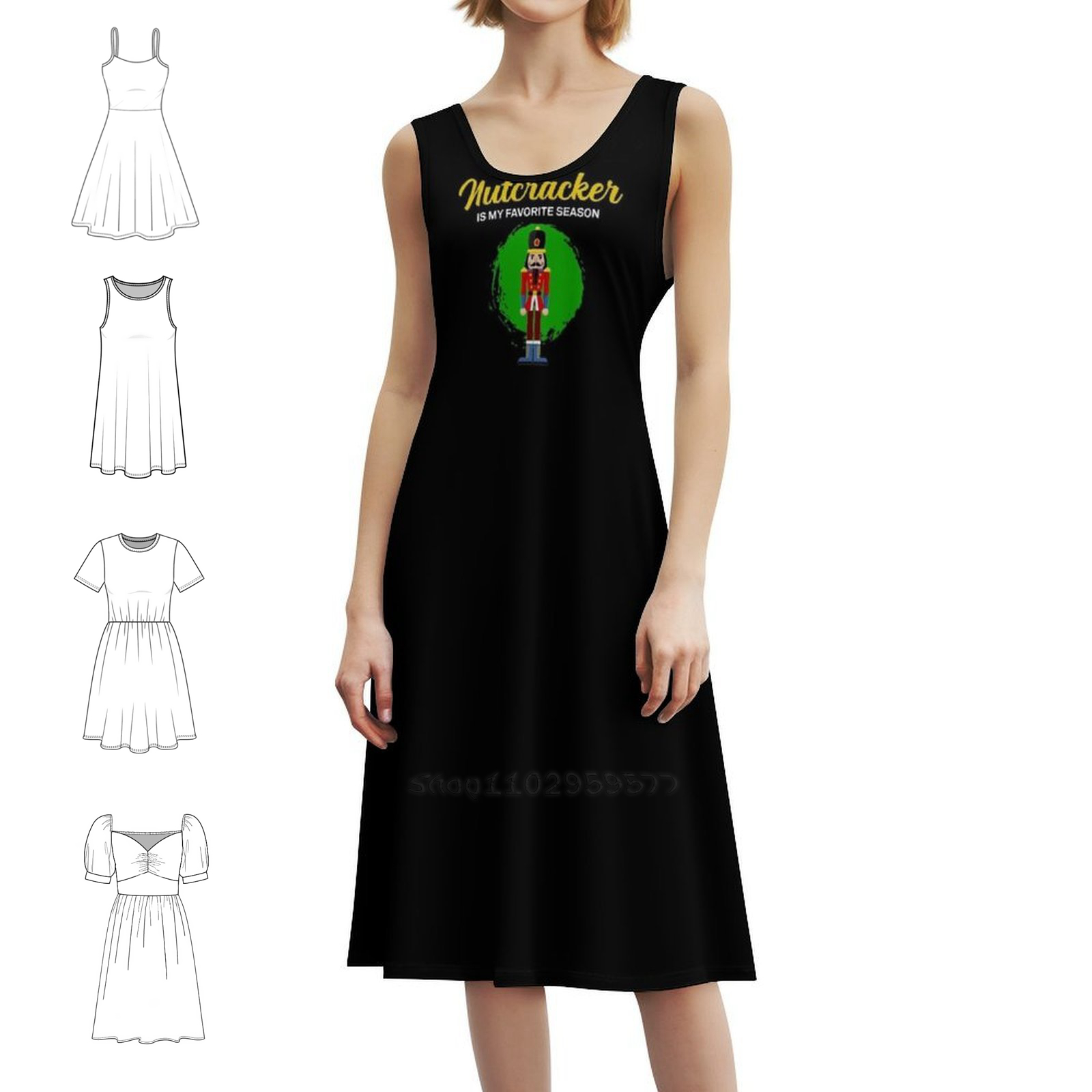 Favoriete seizoen ballet noten - Smocked Dress Women recensie en prijs