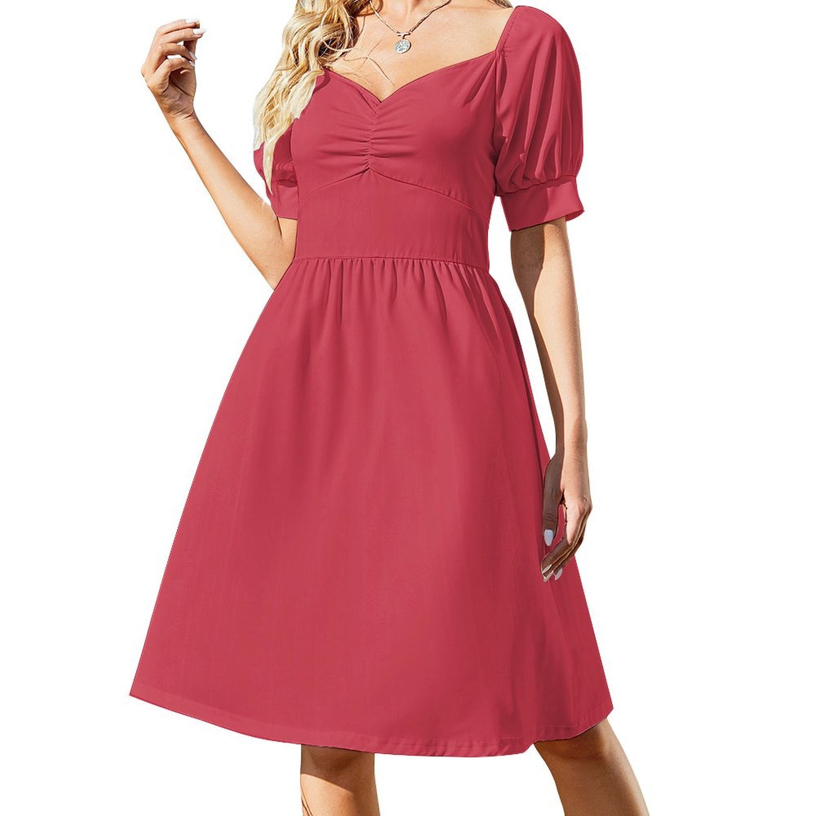 Paprika Bloemen Kieljurk Voor  - Smocked Dress Women recensie en prijs