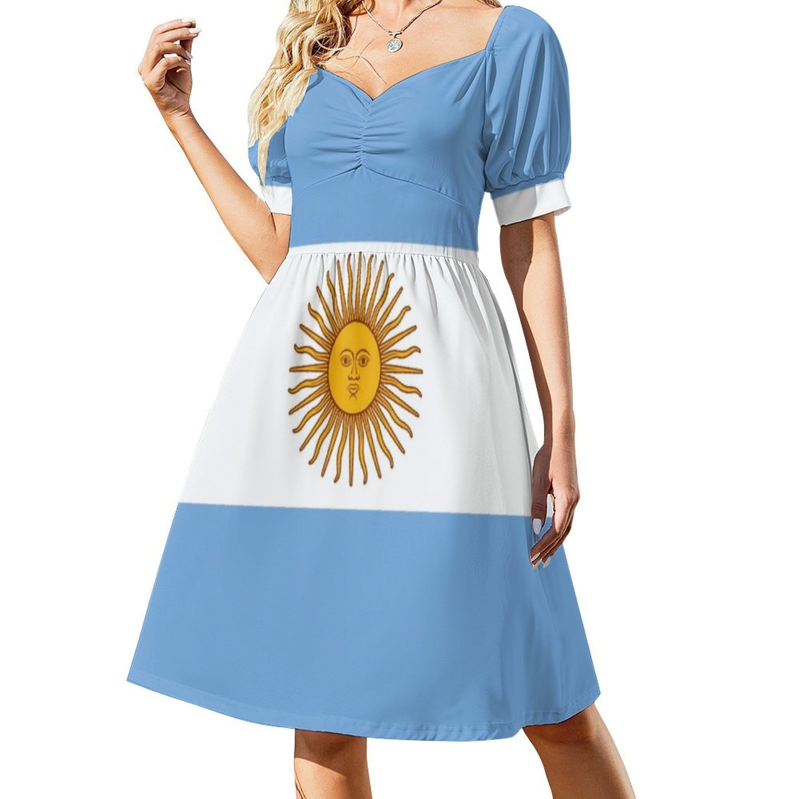 Argentinië-Argentine T-shirt d - Smocked Dress Women recensie en prijs