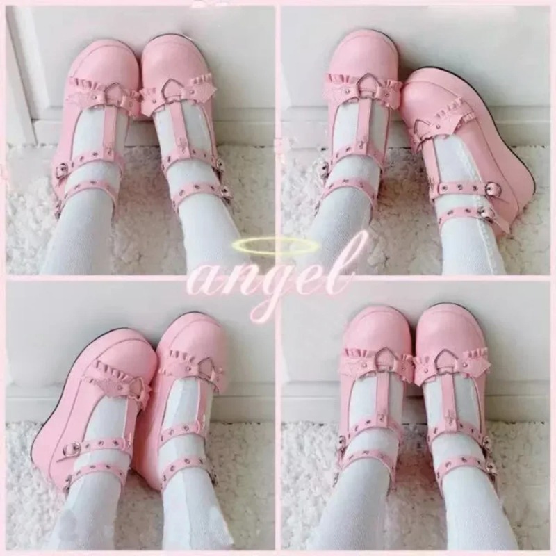 Nieuwe Zoete Hart Gesp Wiggen  - Women'S Fashion Walking Shoes recensie en prijs