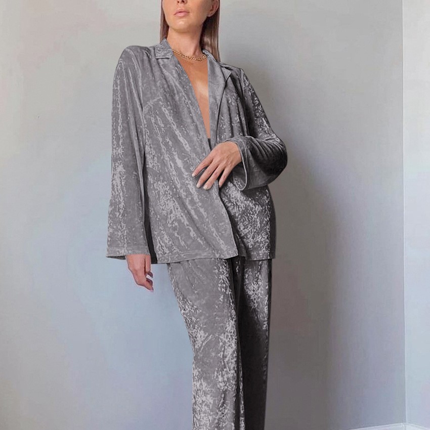 2-delige damessets Pyjama van  - Velvet Blazer Women recensie en prijs