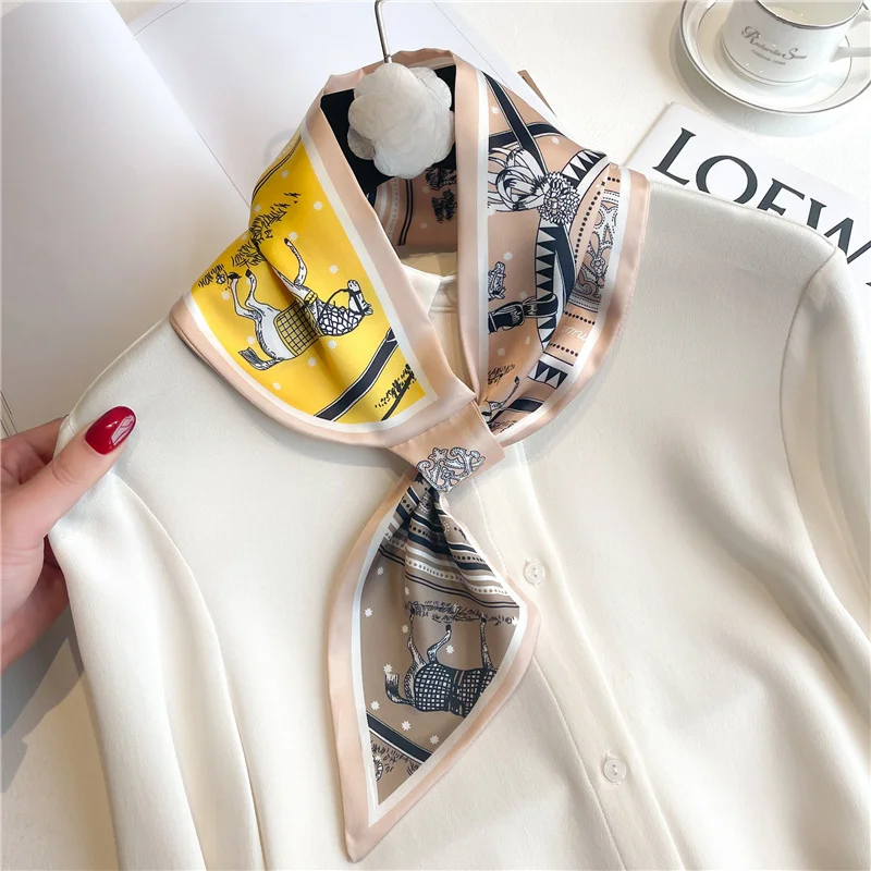 Luxe Merk Skinny Halsdoek Sjaa - Women Fashion Necktie recensie en prijs