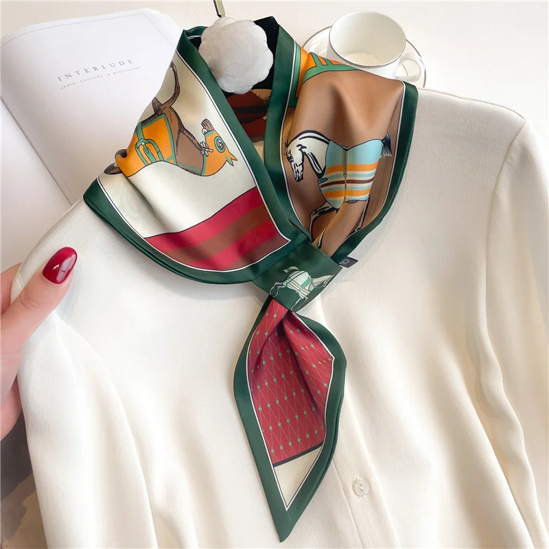 Luxe Merk Skinny Halsdoek Sjaa - Women Fashion Necktie recensie en prijs
