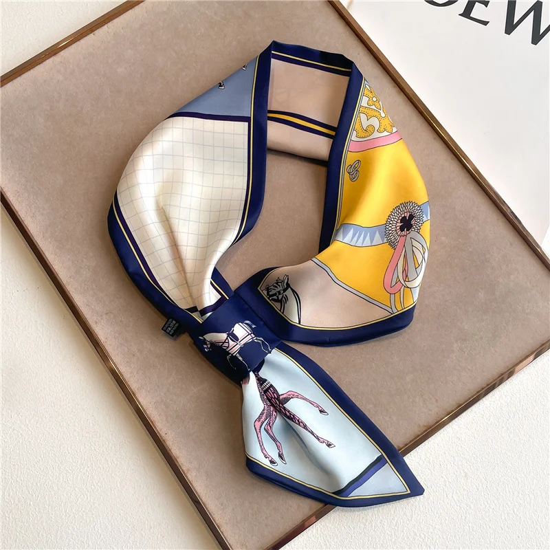 Luxe Merk Skinny Halsdoek Sjaa - Women Fashion Necktie recensie en prijs