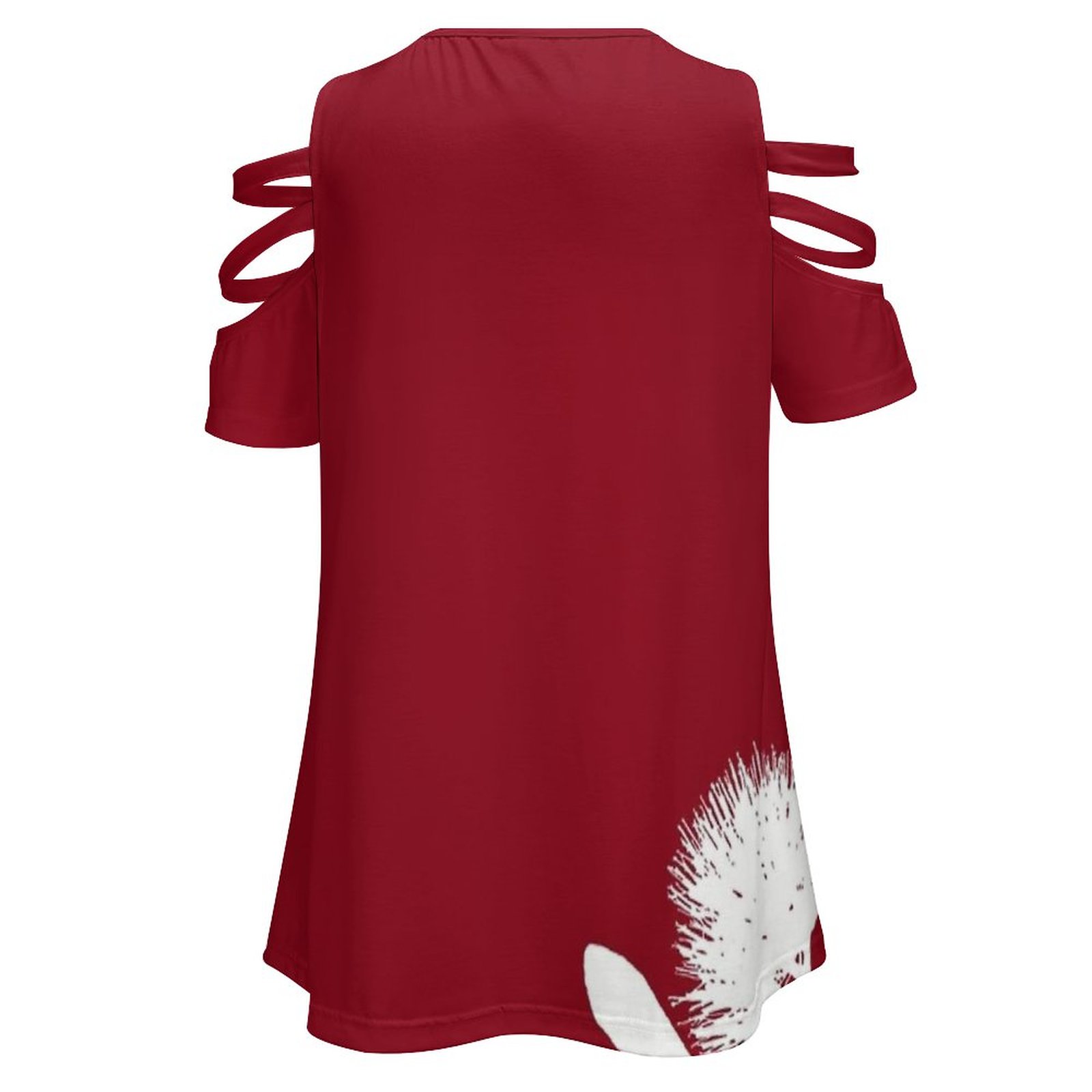 Pohutukawa-Wit Op Rood Vrouwen - Women Fashion Nz recensie en prijs