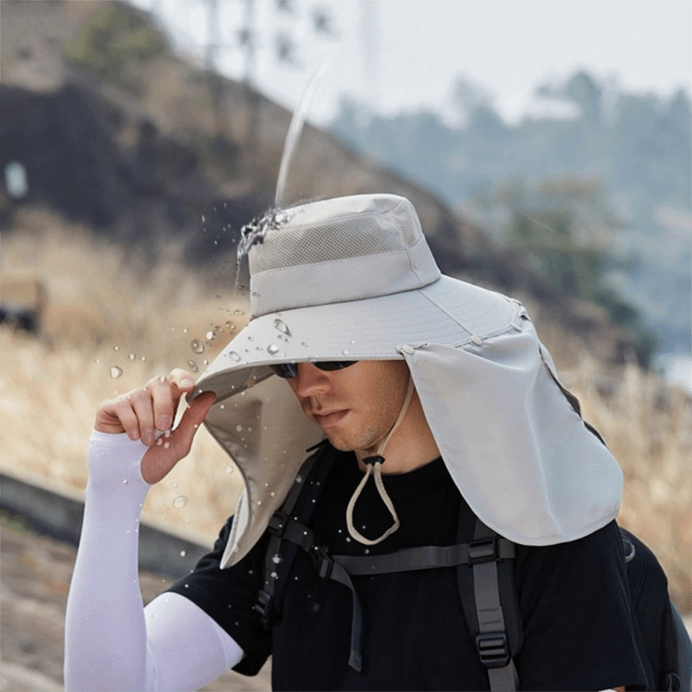 Eenvoudige stoffen herenzonneh - Bucket Hat Women recensie en prijs