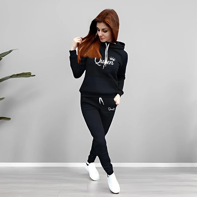 Dames trainingspak met Queen-l - Women'S Fashion Sweatshirts recensie en prijs