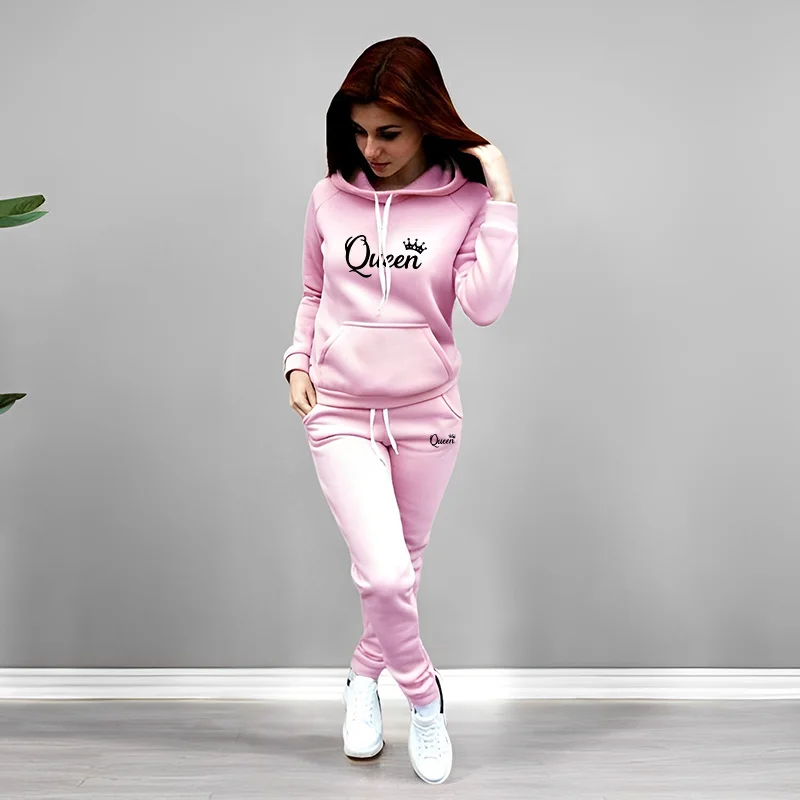 Dames trainingspak met Queen-l - Women'S Fashion Sweatshirts recensie en prijs