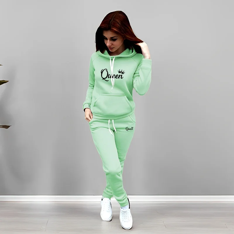 Dames trainingspak met Queen-l - Women'S Fashion Sweatshirts recensie en prijs