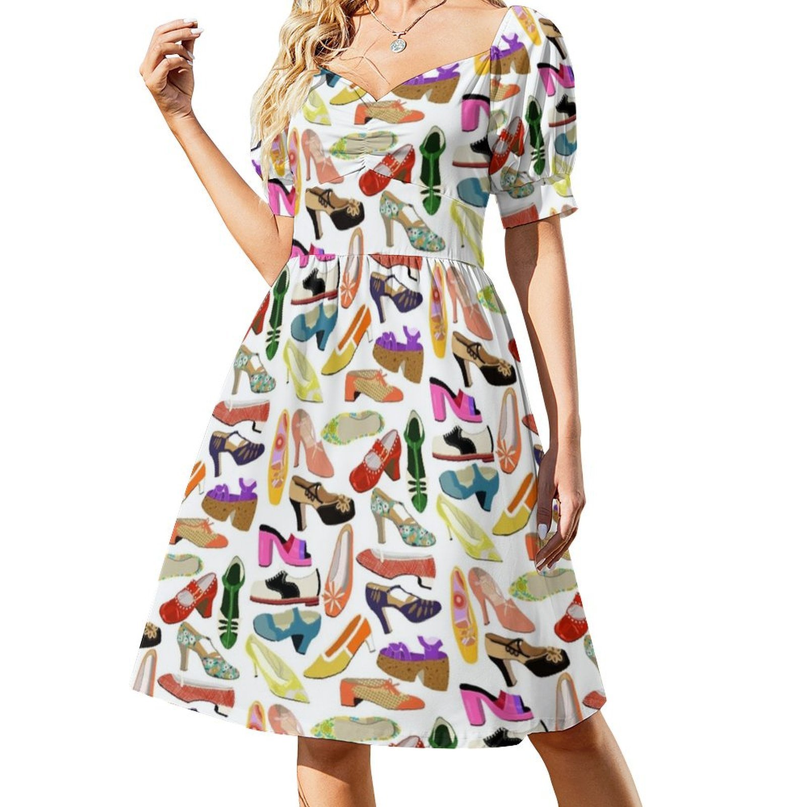Vintage schoencollectie bloeme - Smocked Dress Women recensie en prijs