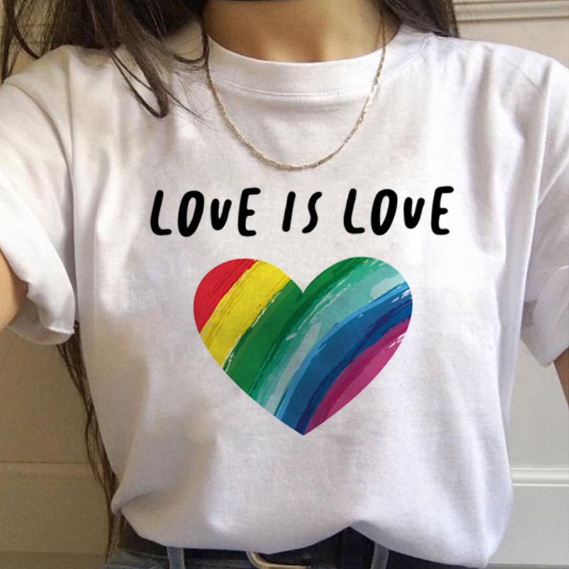 Lgbt Regenboog Harajuku T-shir - Women'S Fashion From The 90S recensie en prijs