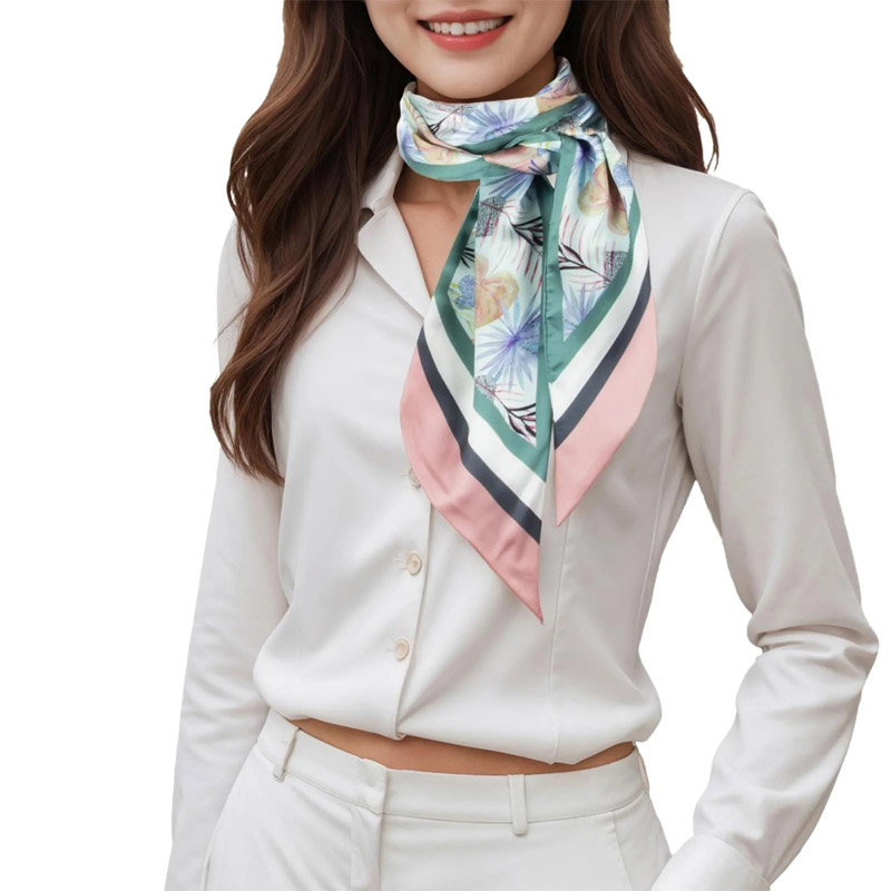 Mode Strepen Haarlint Sjaal Vr - Women Fashion Necktie recensie en prijs