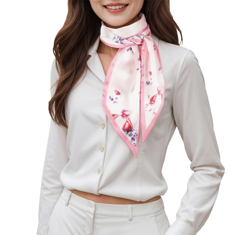 Mode Strepen Haarlint Sjaal Vr - Women Fashion Necktie recensie en prijs