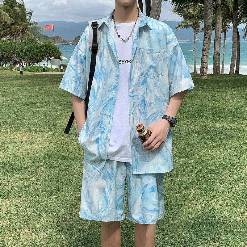 Hawaïaans strandhemd met tie-d - Tie Dye Two Piece recensie en prijs