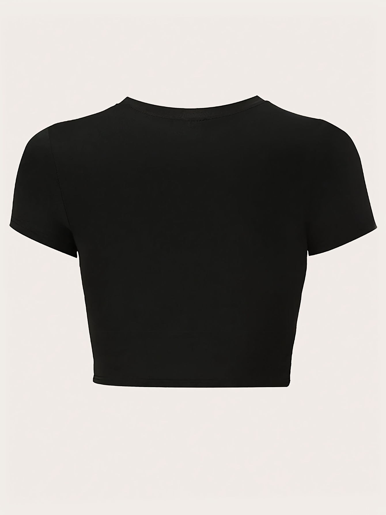 Letterprint korte mouw ronde h - Women'S Fashion From The 90S recensie en prijs