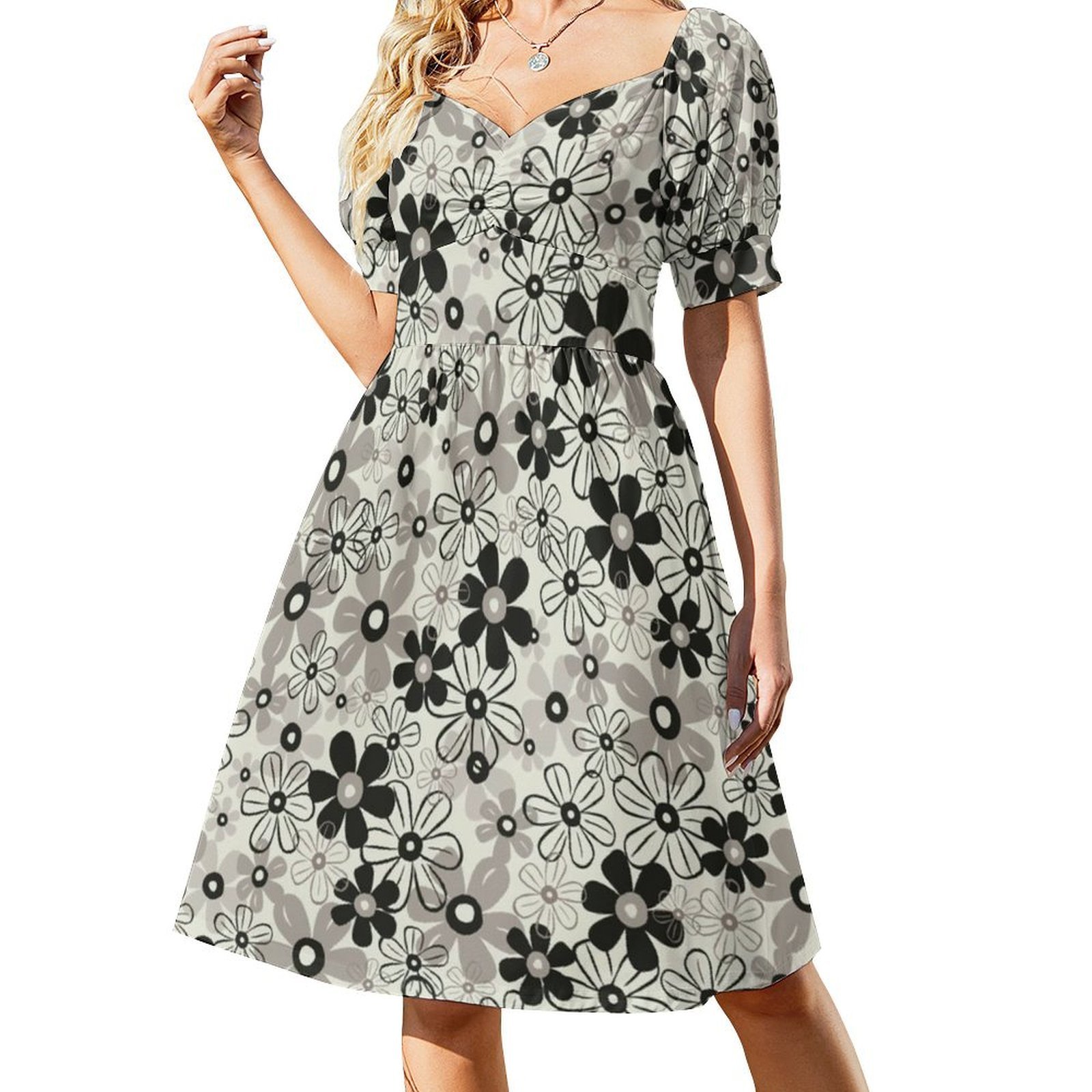 Lente in een sok Bloemenkielju - Smocked Dress Women recensie en prijs