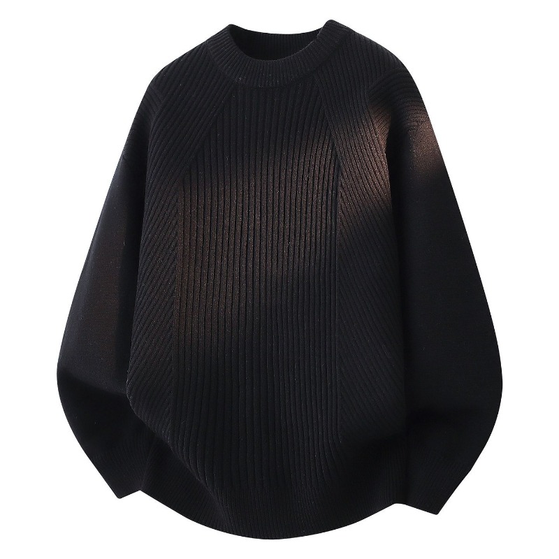 Dames trui met ronde hals, dia - Ribbed Knit Sweater recensie en prijs