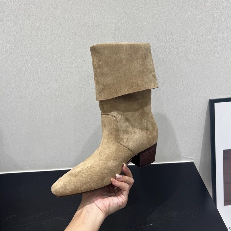 Mid Kuit Hoge Hakken Vrouwen L - Women'S Fashion Boots 2025 recensie en prijs