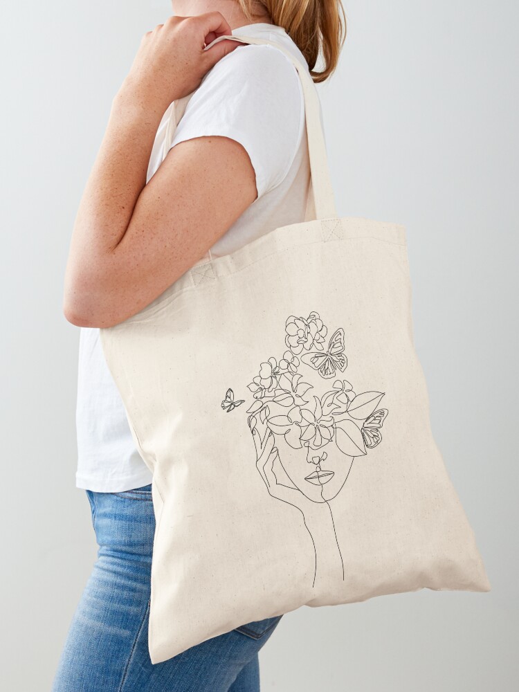 Abstract gezicht met bloemen d - Women Fashion Vector recensie en prijs