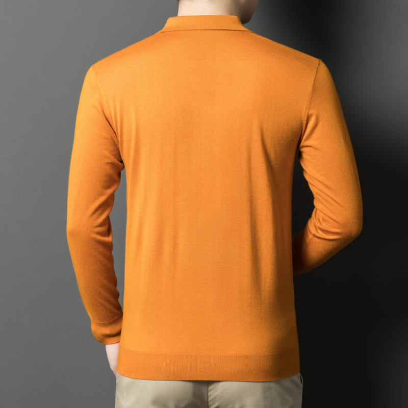 Heren pullover trui met V-hals - Ribbed Knit Sweater recensie en prijs