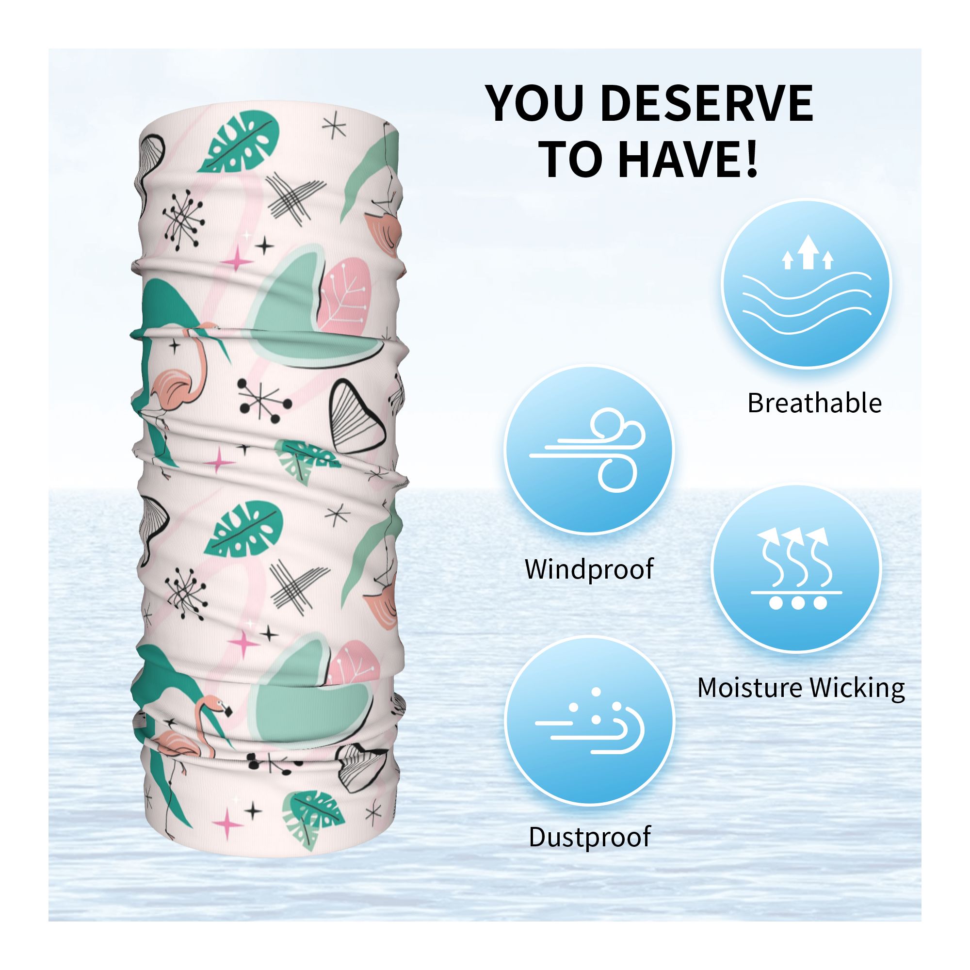 Atomic 50s Flamingo Bandana Ne - Women'S Fashion In The 50S recensie en prijs