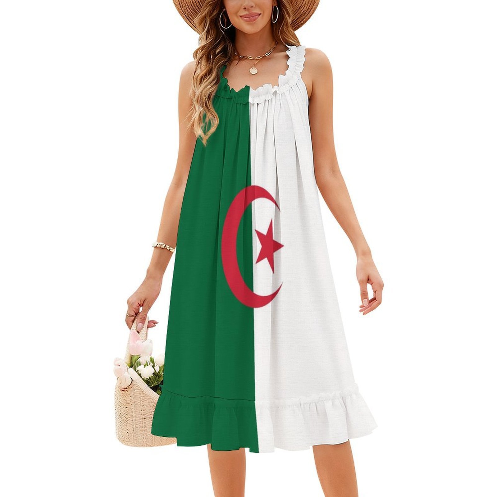 Algerijnse vlag Boho chique ju - Women Fashion Gown recensie en prijs