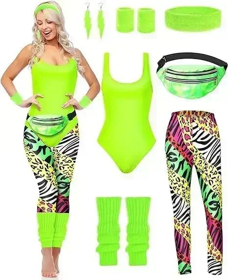 7 stuks jaren '80 Fancy Workou - Women'S Fashion From The 90S recensie en prijs
