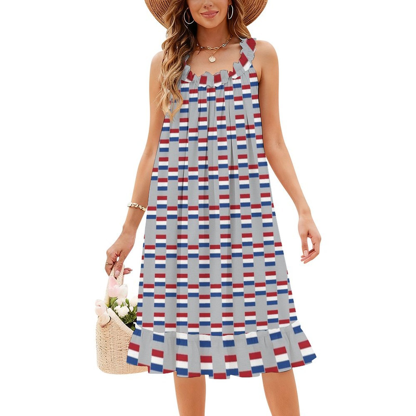 Vlag Van De Nederlandse Vlag B - Smocked Dress Women recensie en prijs