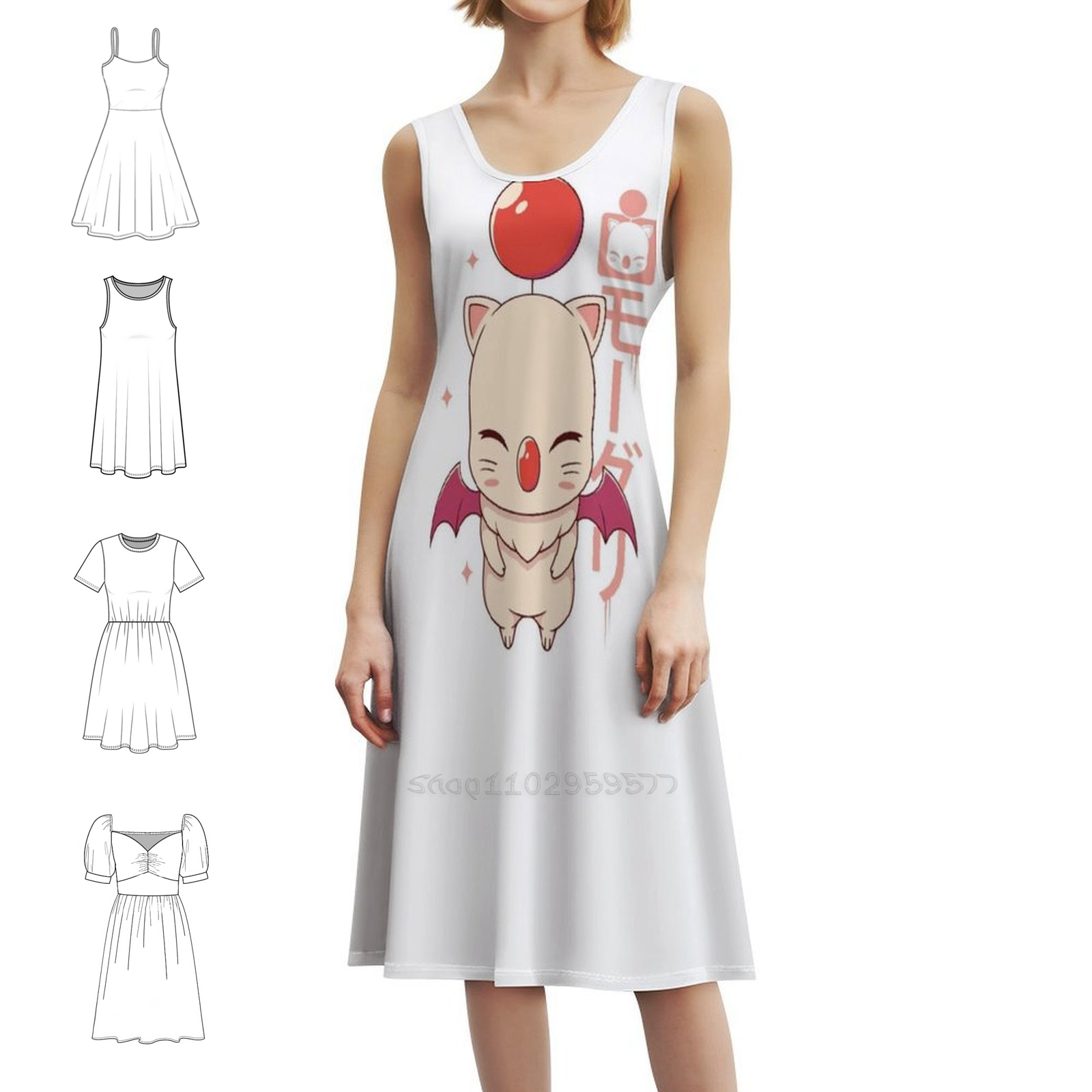 Moogle Kupo! Boho Chic Jurk El - Women Fashion Gown recensie en prijs